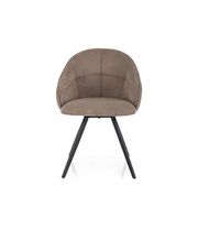 Стул SIGNAL CAPRI Vardo 35 темно-бежевый/черный