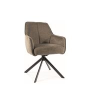 Стул SIGNAL NOTTI Brego 77 оливковый/черный