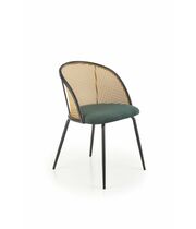 Стул HALMAR K508 темно-зеленый/черный