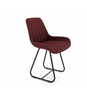 Стул Sheffilton SHT-ST37/S38 рубиновое вино/черный муар