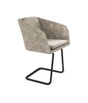 Стул Sheffilton SHT-ST43-1/S45-1 карамельный латте/черный муар