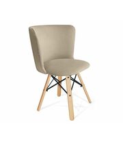 Стул Sheffilton SHT-ST36/S70 ванильный крем/прозрачный лак/черный