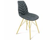 Стул Sheffilton SHT-ST29-С4/S37 графит/золото..