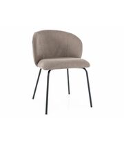 Стул SIGNAL KEVIN Vardo 35 бежевый/черный