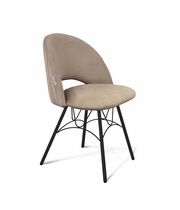 Стул Sheffilton SHT-ST34-1/S100 артикул СТ-630 латте/черный муар