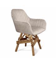 Стул Sheffilton SHT-ST38-1/S71 лунный мрамор/дуб браш. коричневый