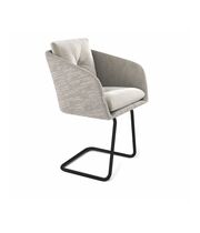 Стул Sheffilton SHT-ST43-2/S45-1 морозное утро/черный муар