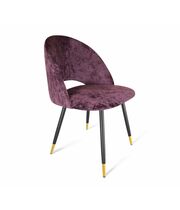 Стул Sheffilton SHT-ST34/S95-1 артикул СТ-432 вишневый джем/чёрный муар/золото