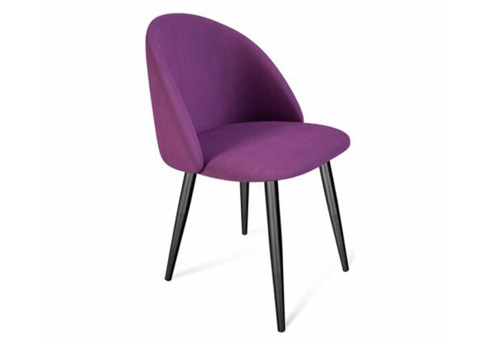 Стул Sheffilton SHT-ST35/S95 артикул СТ-379 ягодное варенье/черный муар