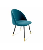 Стул Sheffilton SHT-ST35/S95-1 артикул СТ-352 тихий океан/черный муар/золото