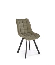 Стул HALMAR K549 оливковый/черный