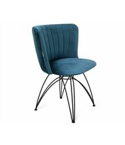 Стул Sheffilton SHT-ST36-1/S112 тихий океан/чёрный муар