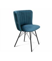 Стул Sheffilton SHT-ST36-1/S37 артикул СТ-466 тихий океан/черный муар