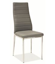 Стул SIGNAL H261 серый/хром