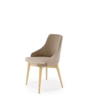Стул HALMAR MALAGA Mavel 38/Stelar 16 бежевый/бук
