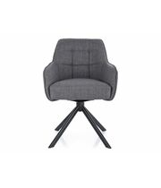 Стул SIGNAL METRO Bjorn 13 серый/черный