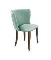 Стул Sheffilton SHT-ST36-3/S122 артикул СТ-403 нежная мята/темный орех/черный муар