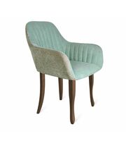 Стул Sheffilton SHT-ST38-3/S122 вечерняя заря/темный орех/черный муар