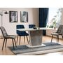 Стул SIGNAL CHIC Velvet Bluvel 14 серый/черный