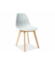 Стул SIGNAL MORIS светло-серый/бук