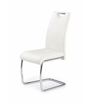 Стул HALMAR K211 белый/хром