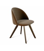 Стул Sheffilton SHT-ST35/S39 артикул СТ-286 кофейный ликер/темный орех