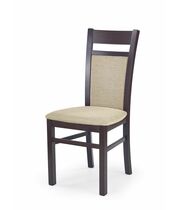 Стул HALMAR GERARD 2 темный орех/TORENT BEIGE