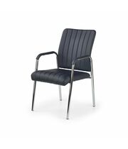 Стул HALMAR VIGOR черный/хром