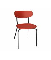 Стул Sheffilton SHT-S85М-2 красный/черный муар