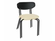 Стул Sheffilton SHT-S85М-2 черный/бежевый/чер..