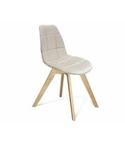 Стул Sheffilton SHT-ST29-С/S39 артикул СТ-475 жемчужный/прозрачный лак