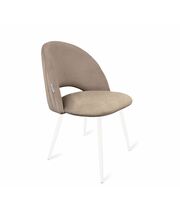 Стул Sheffilton SHT-ST34-1/S95-1 артикул СТ-383 латте/белый муар