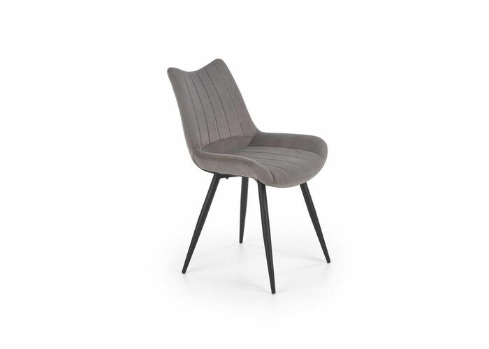 Стул HALMAR K388 серый/черный