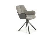 Стул HALMAR K494 серый/черный..