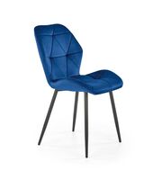 Стул HALMAR K453 темно-синий/черный