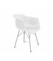 Стул Sheffilton SHT-ST31/S64 артикул СТ-492 белый/хром лак