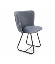 Стул Sheffilton SHT-ST36-3/S38 нейтральный серый/чёрный муар