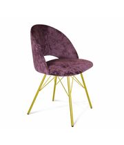 Стул Sheffilton SHT-ST34/S37 артикул СТ-382 вишневый джем/золото