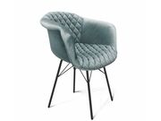Стул Sheffilton SHT-ST31-C2/S64 аквамарин/чер..
