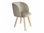 Стул Sheffilton SHT-ST33/S183 латте/прозрачны..