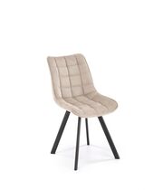 Стул HALMAR K549 бежевый/черный