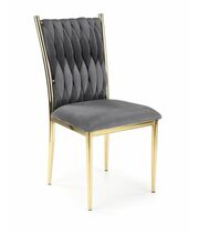 Стул HALMAR K436 серый/золотой