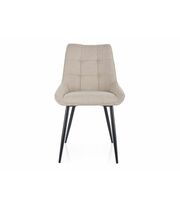 Стул SIGNAL KLIF Bjorn 24 светло-бежевый/черный