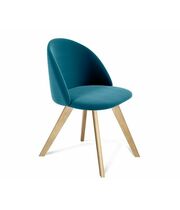 Стул Sheffilton SHT-ST35/S39 артикул СТ-286 тихий океан/прозрачный лак