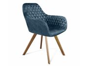 Стул Sheffilton SHT-ST38/S39 синий пепел/свет..