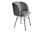 Стул Sheffilton SHT-ST33/S64 угольно-серый/че..