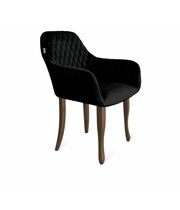 Стул Sheffilton SHT-ST38/S122 ночное затмение/теный орех/черный