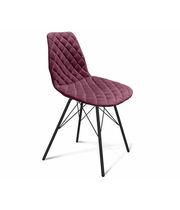 Стул Sheffilton SHT-ST29-С12/S37 артикул СТ-209 ежевичное вино/черный муар