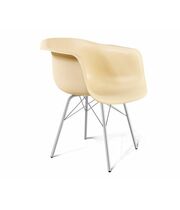 Стул Sheffilton SHT-ST31/S64 бежевый/хром лак