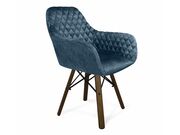 Стул Sheffilton SHT-ST38/S70 синий пепел/темн..